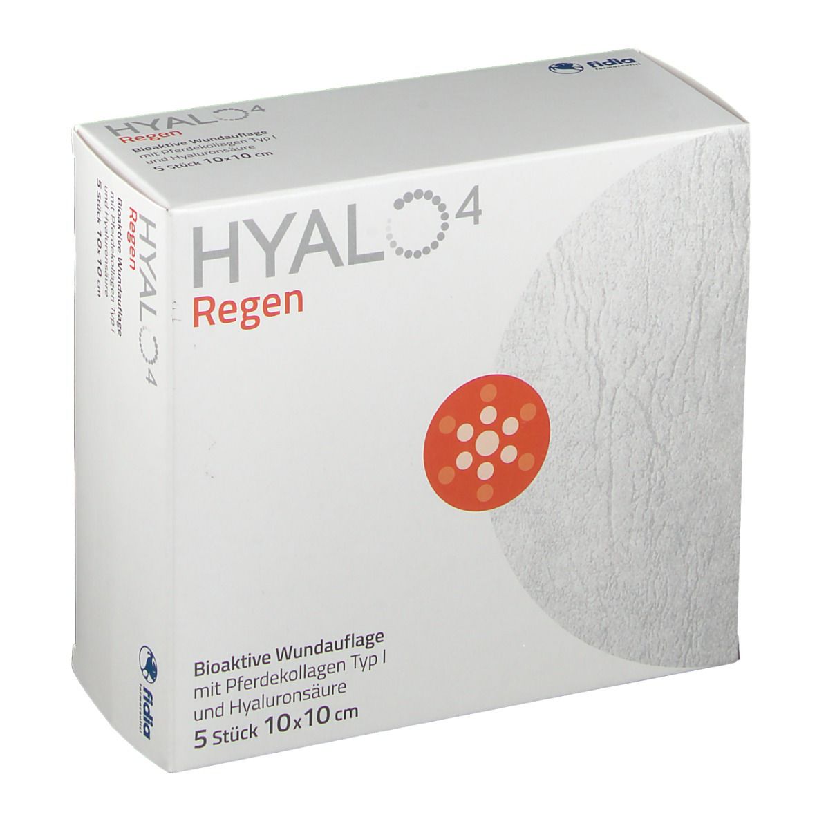 Image of Hyalo4 Regen Wundauflage 10 x 10 cm steril