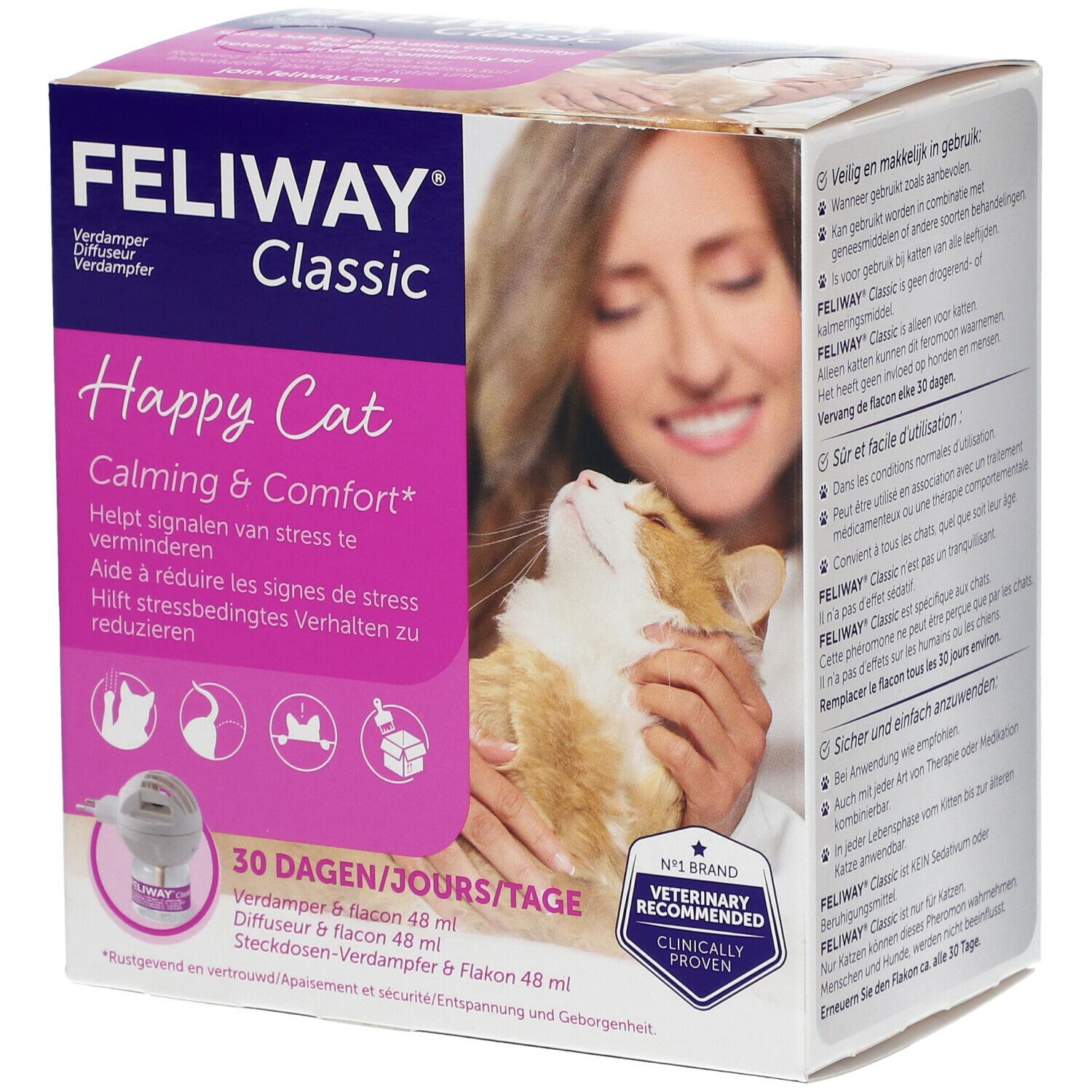 Image of FELIWAY® CLASSIC Startset mit Steckdosen-Verdampfer & Flakon 48 ml