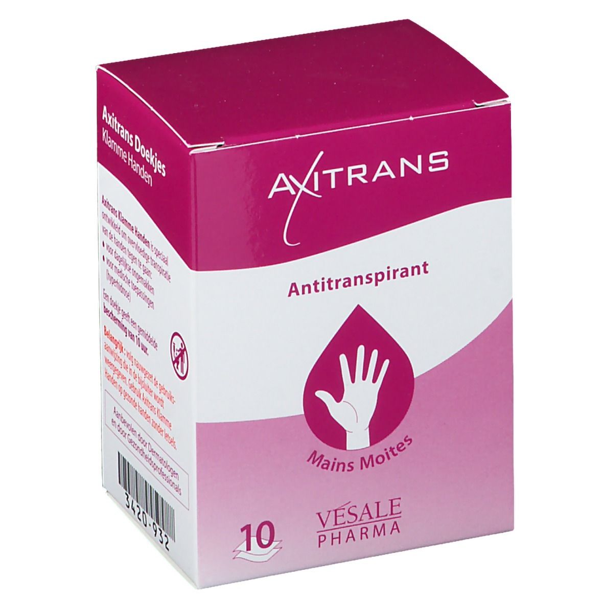 Image of AXITRANS Antiperspirant Schwitzige Hände