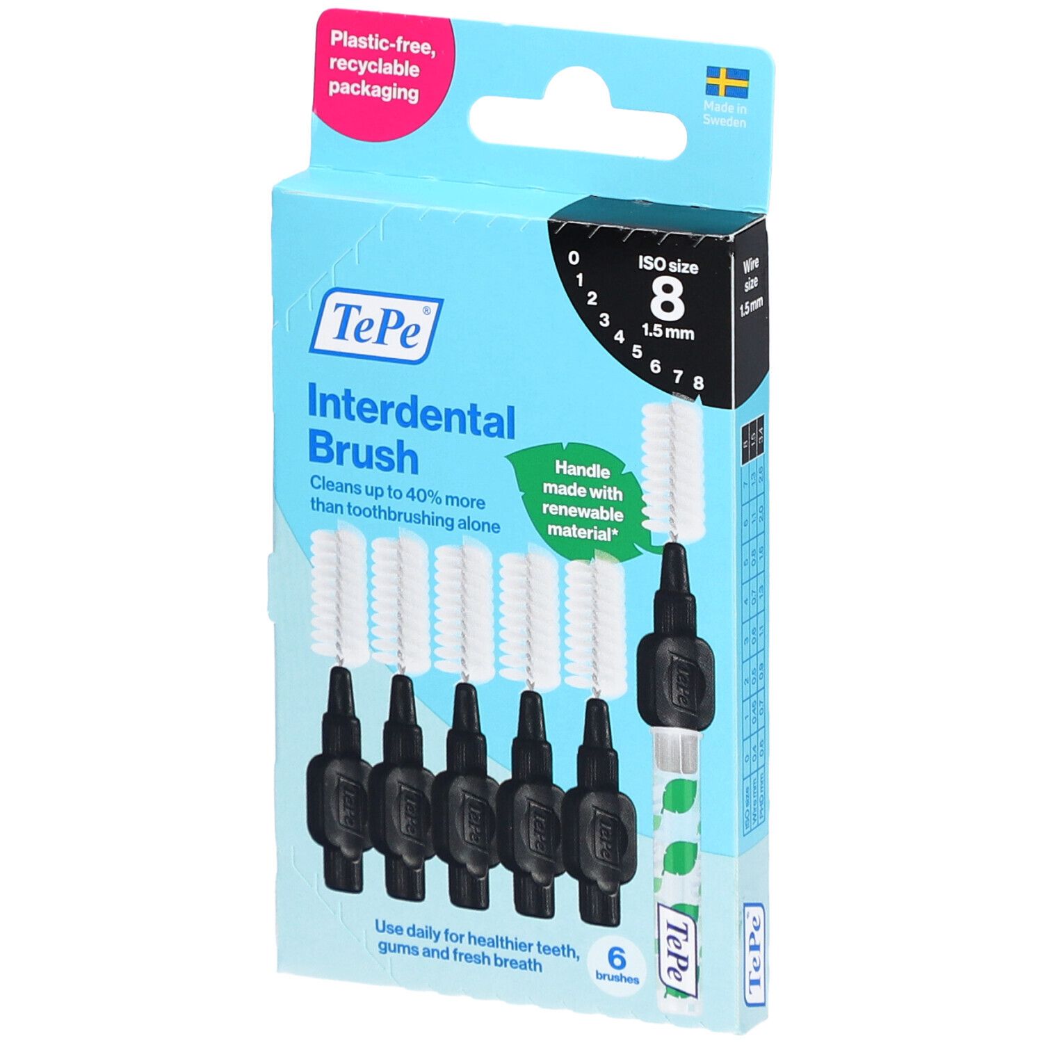 Interdentalbürste Tepe 1,50 mm Schwarz