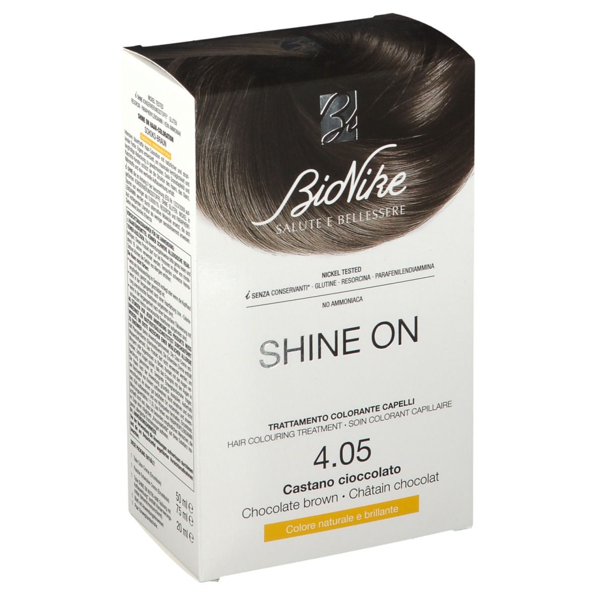 Image of BioNike SHINE ON 4.05 Kastanie-Schokolade
