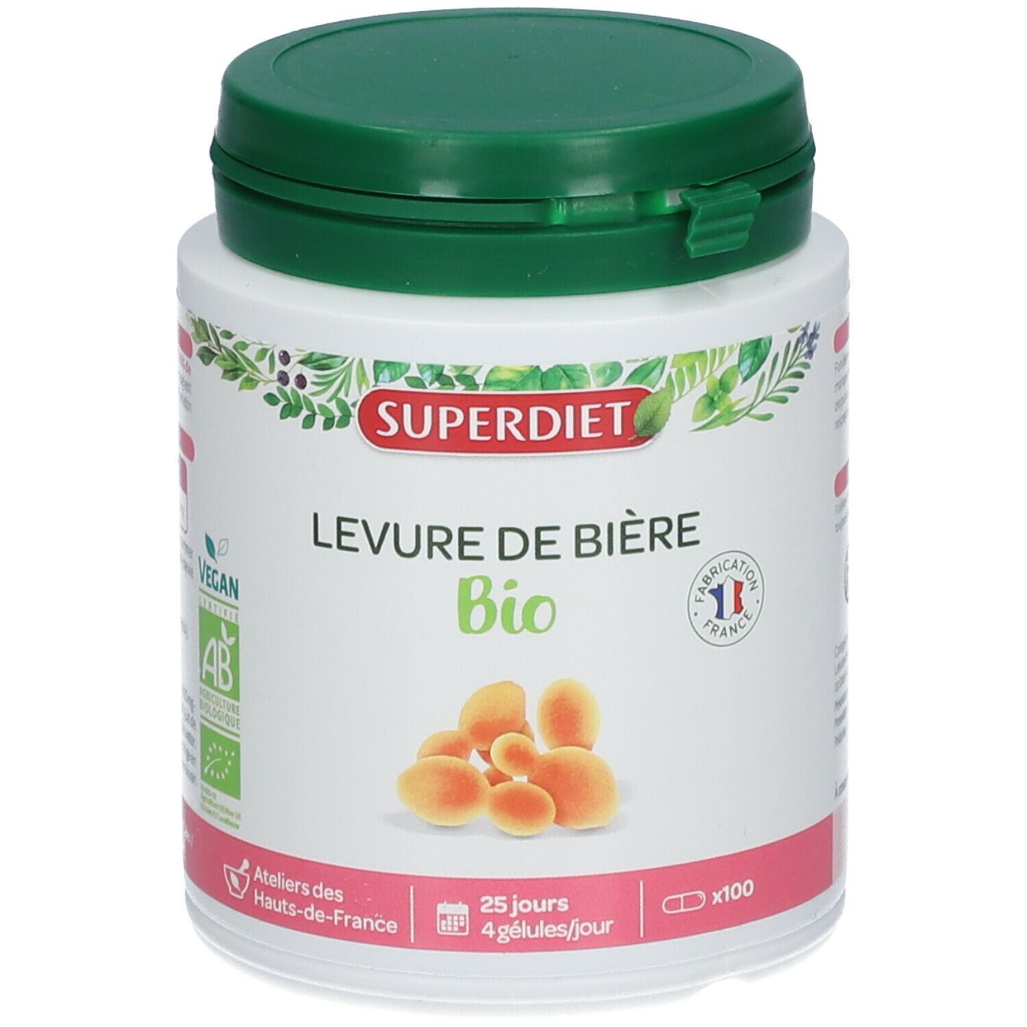 Image of SUPERDIET Bierhefe Bio