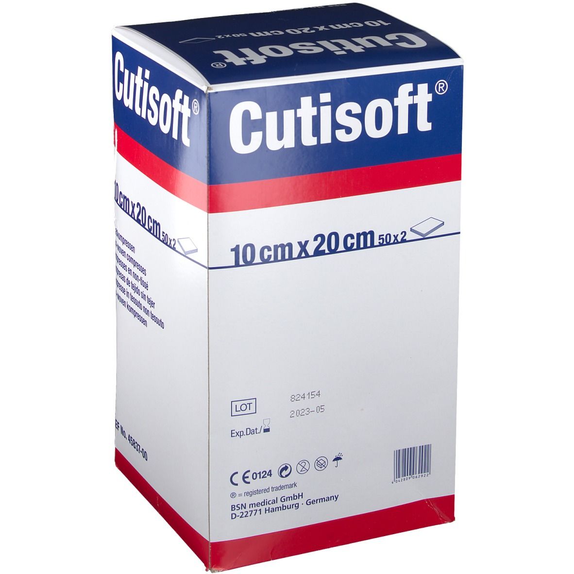Image of Cutisoft® Cotton steril 10 cm x 20 cm