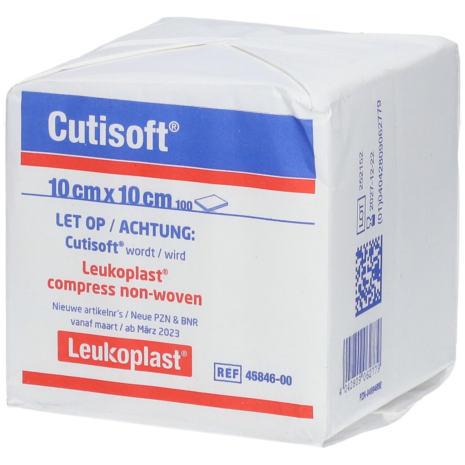 Image of Cutisoft® Vlieskompressen steril 10 x 5 cm