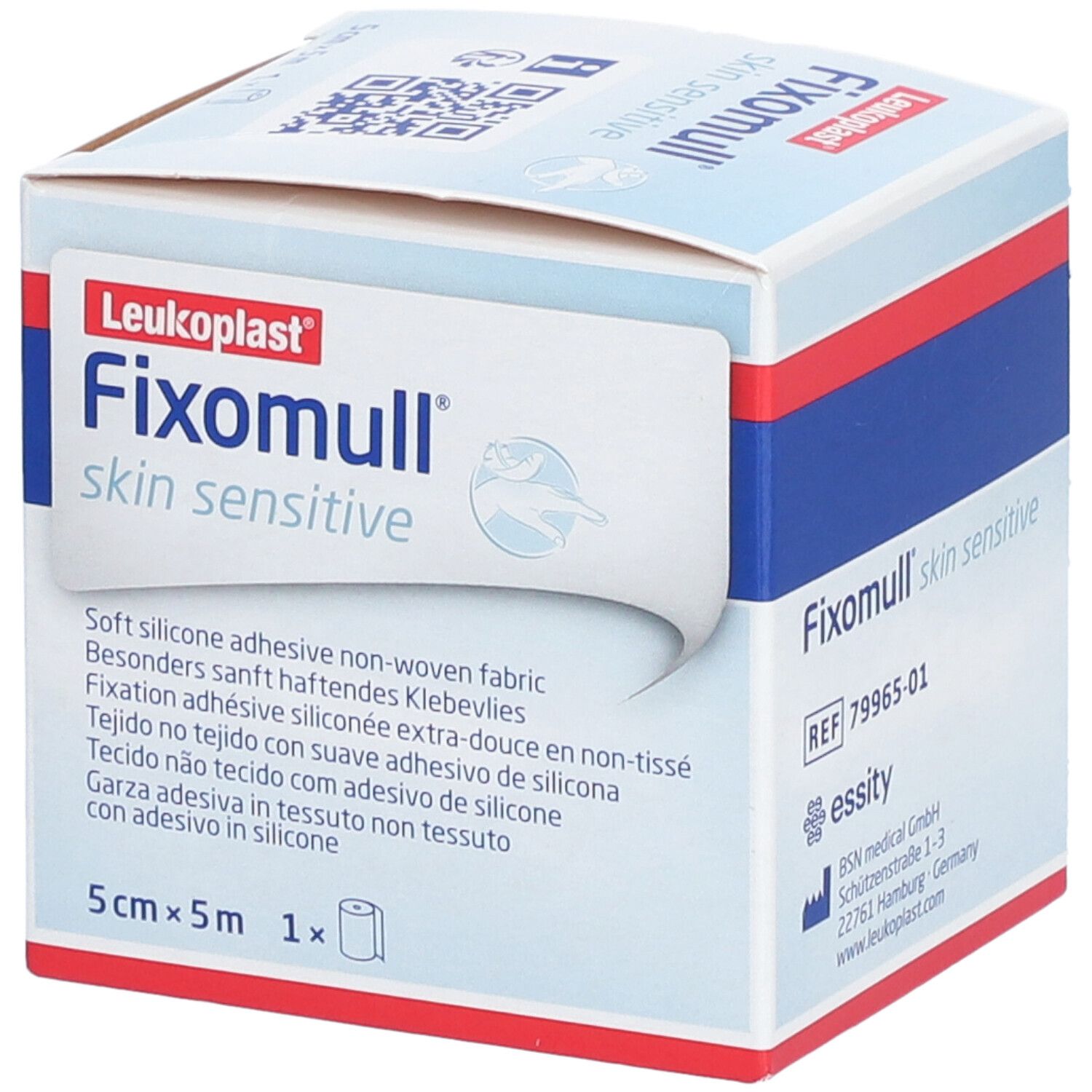 Leukoplast® Fixomull® Skin Sensitive 5 cm x 5 m