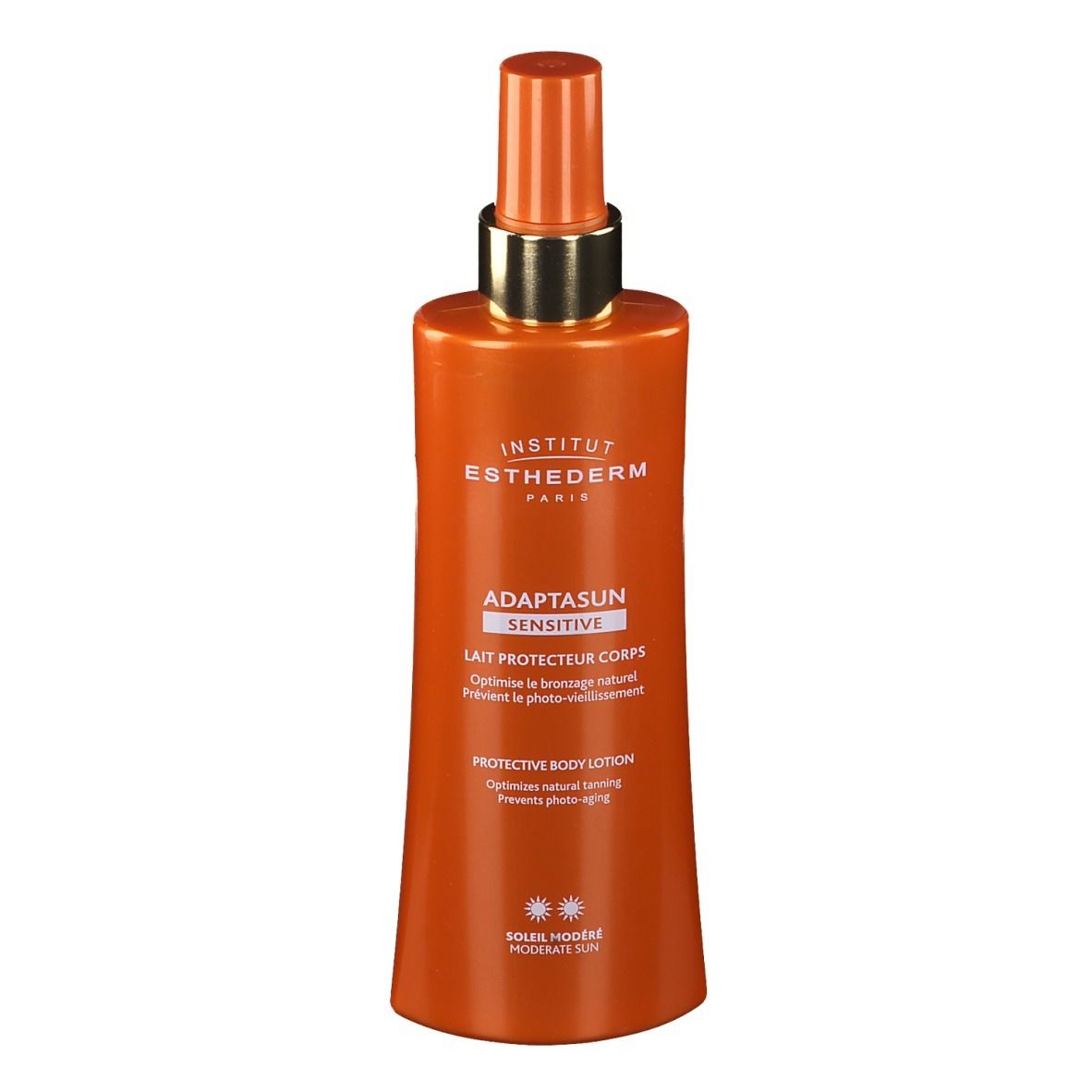 INSTITUT ESTHEDERM Adaptasun Sensitive Mäßige Sonnenschutzlotion