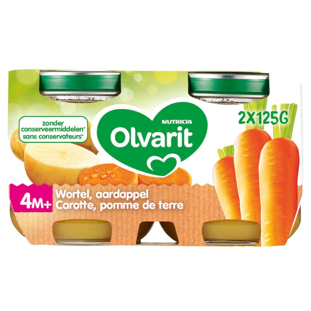 NUTRICIA Olvarit Karotte und Kartoffel