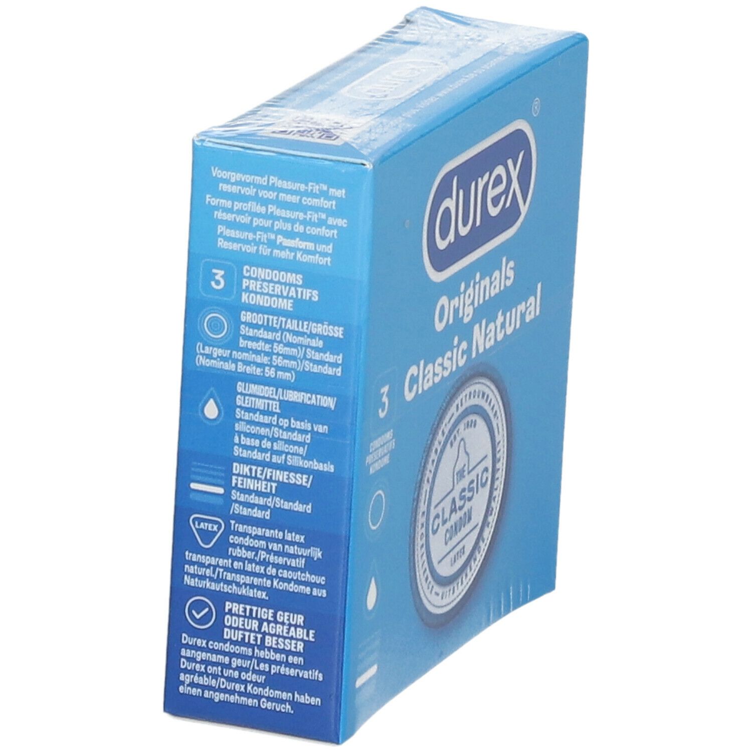 Durex® Classic Natural Kondome Shop Apothekech 8701