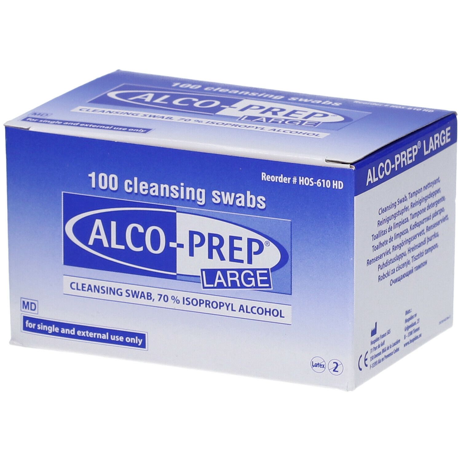 Image of ALCO-PREP® Reinigungstupfer Large