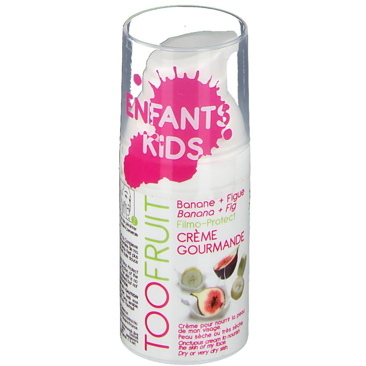 TOOFRUIT Crème Gourmande Crème Visage Enfants Banane - Figue Bio