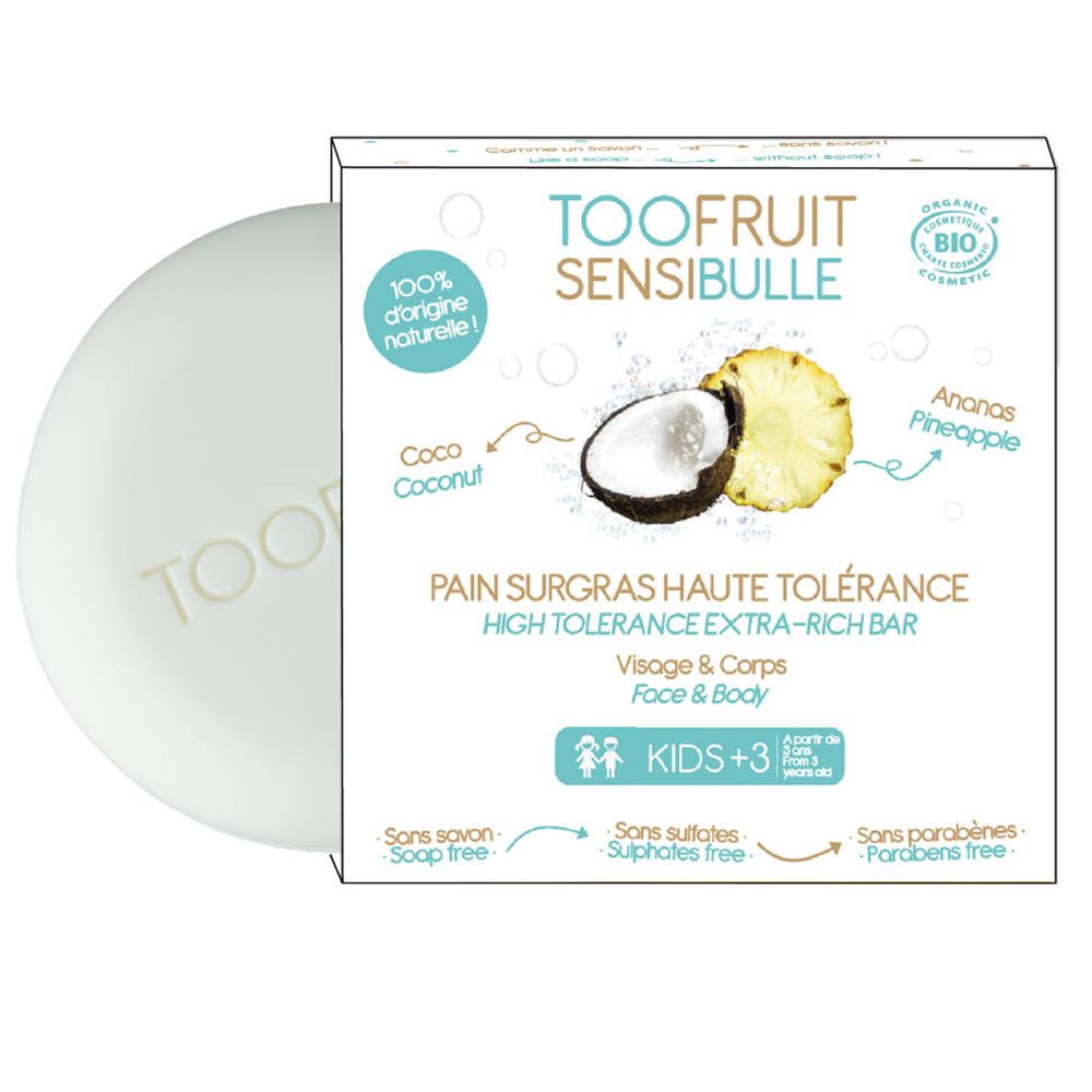 Toofruit Sensibulle Ananas/Kokosseife