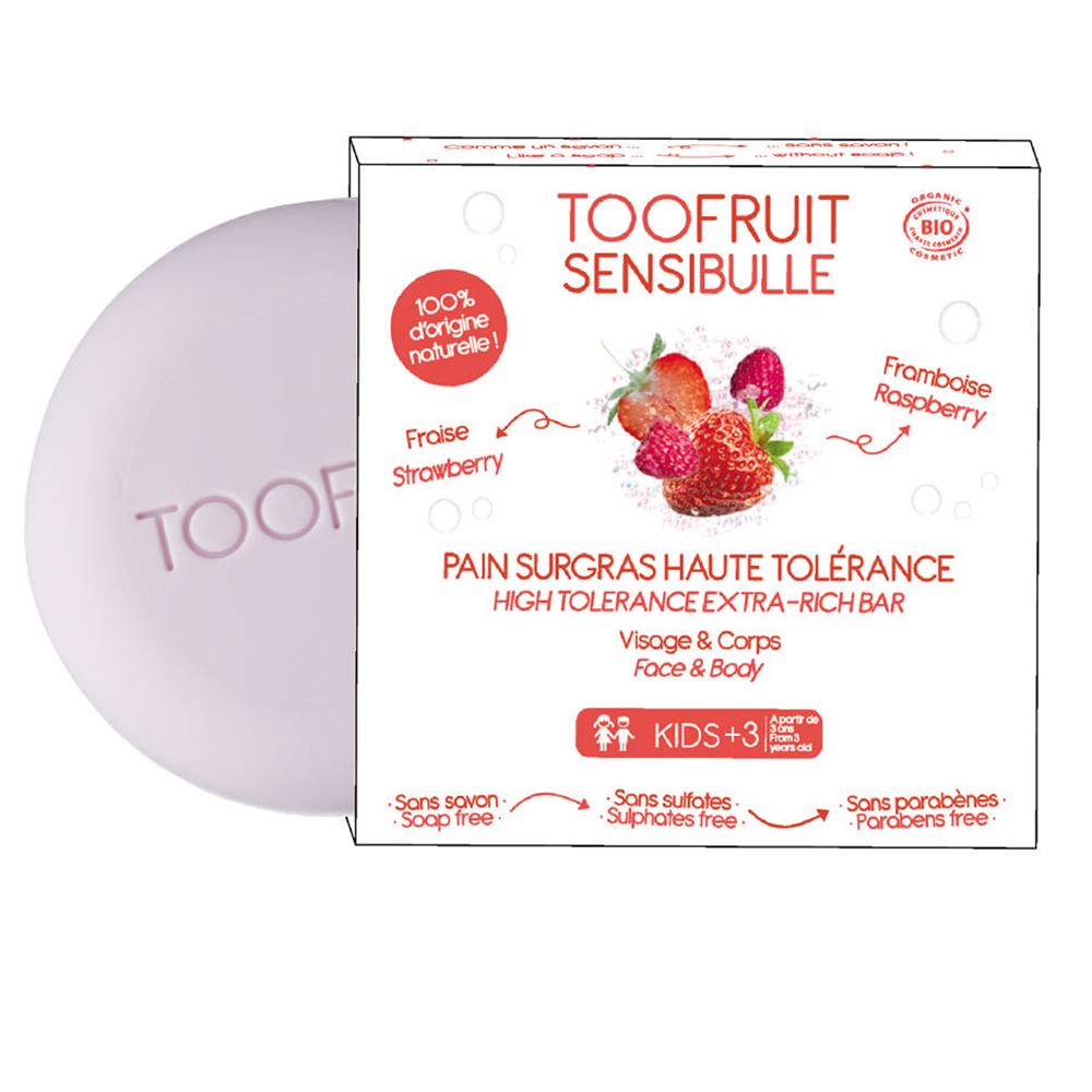 TOOFRUIT® SENSIBULLE Seife Erdbeere-Himbeere