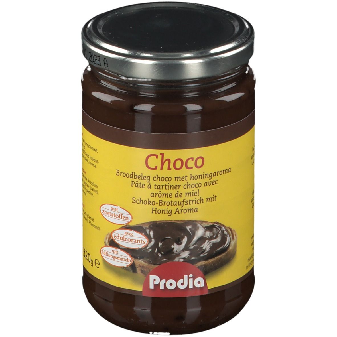 Prodia Schoko-Brotaufstrich mit Honig-Geschmack