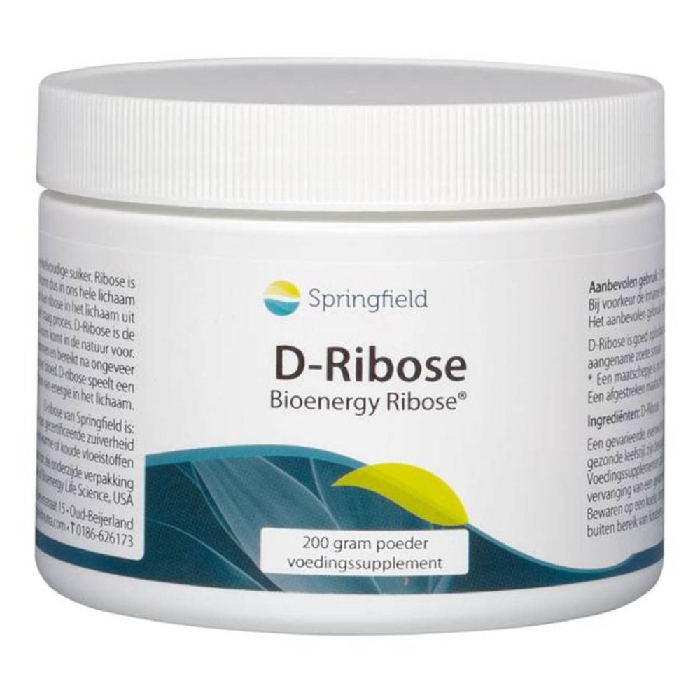 Image of Springfield D-Ribose Bioenergy Ribose®