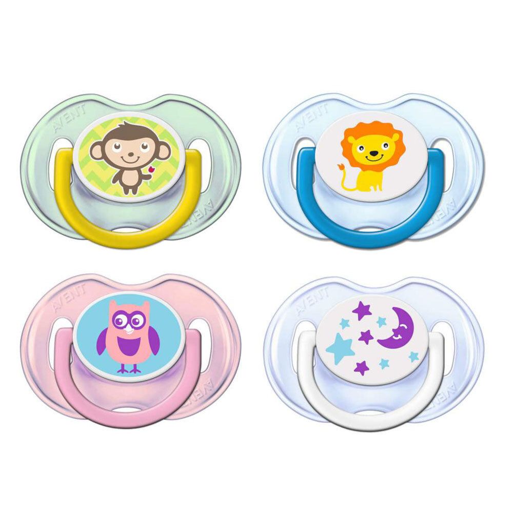 Avent Sucette Classic Safari 0 Mois+ SCF196/18