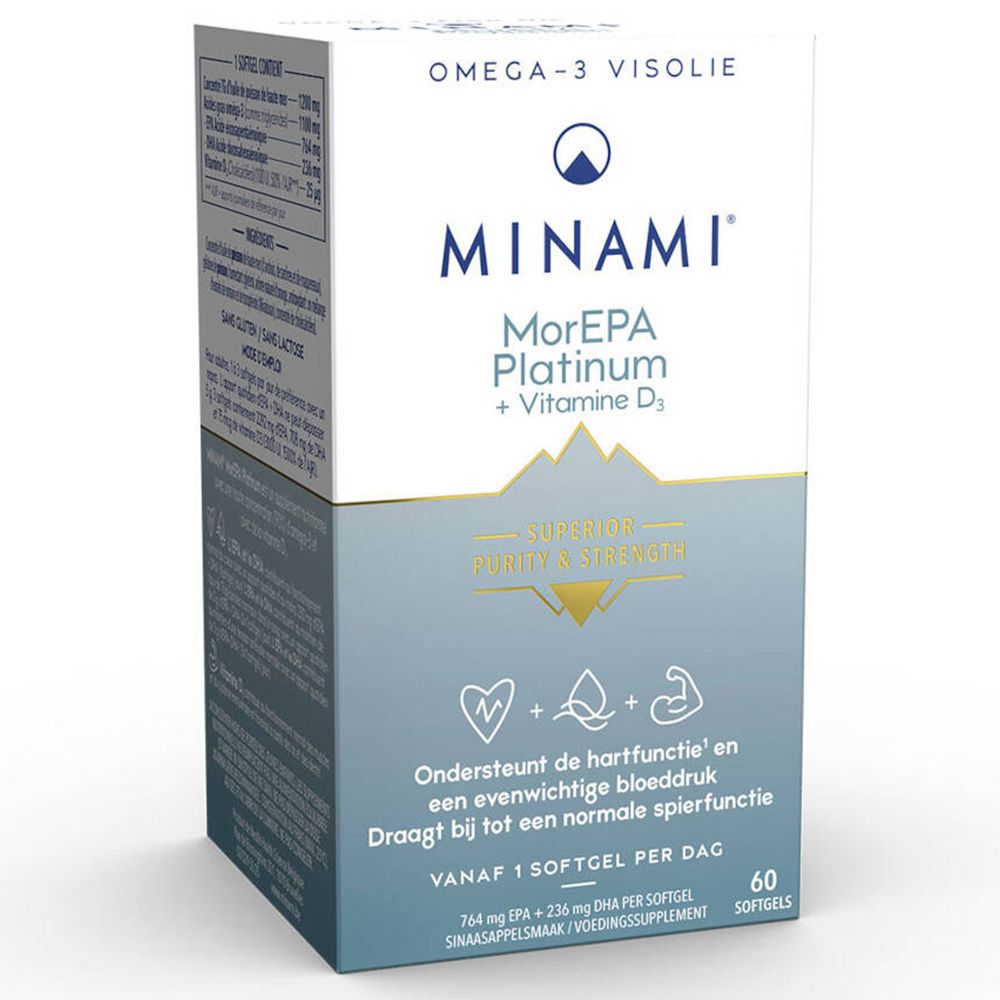 Image of Minami MorEPA Smart Fats Platin + Vitamin D3