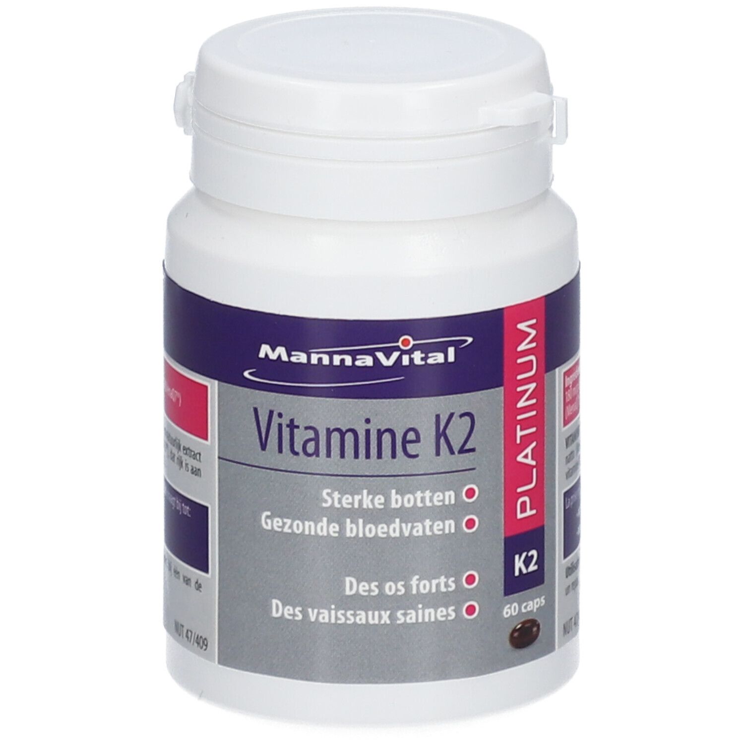 MannaVital Vitamin K2 Platin