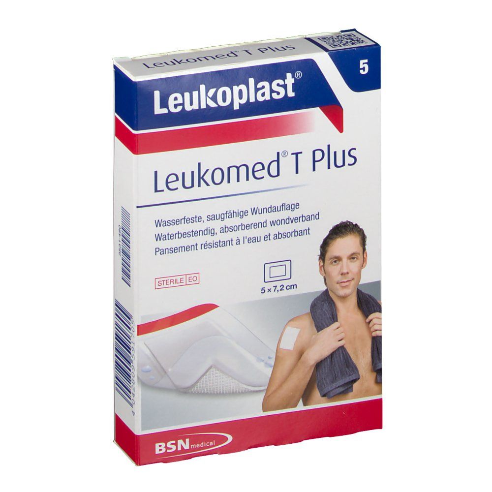 Leukoplast® Leukomed® T Plus 5 x 7,2 cm