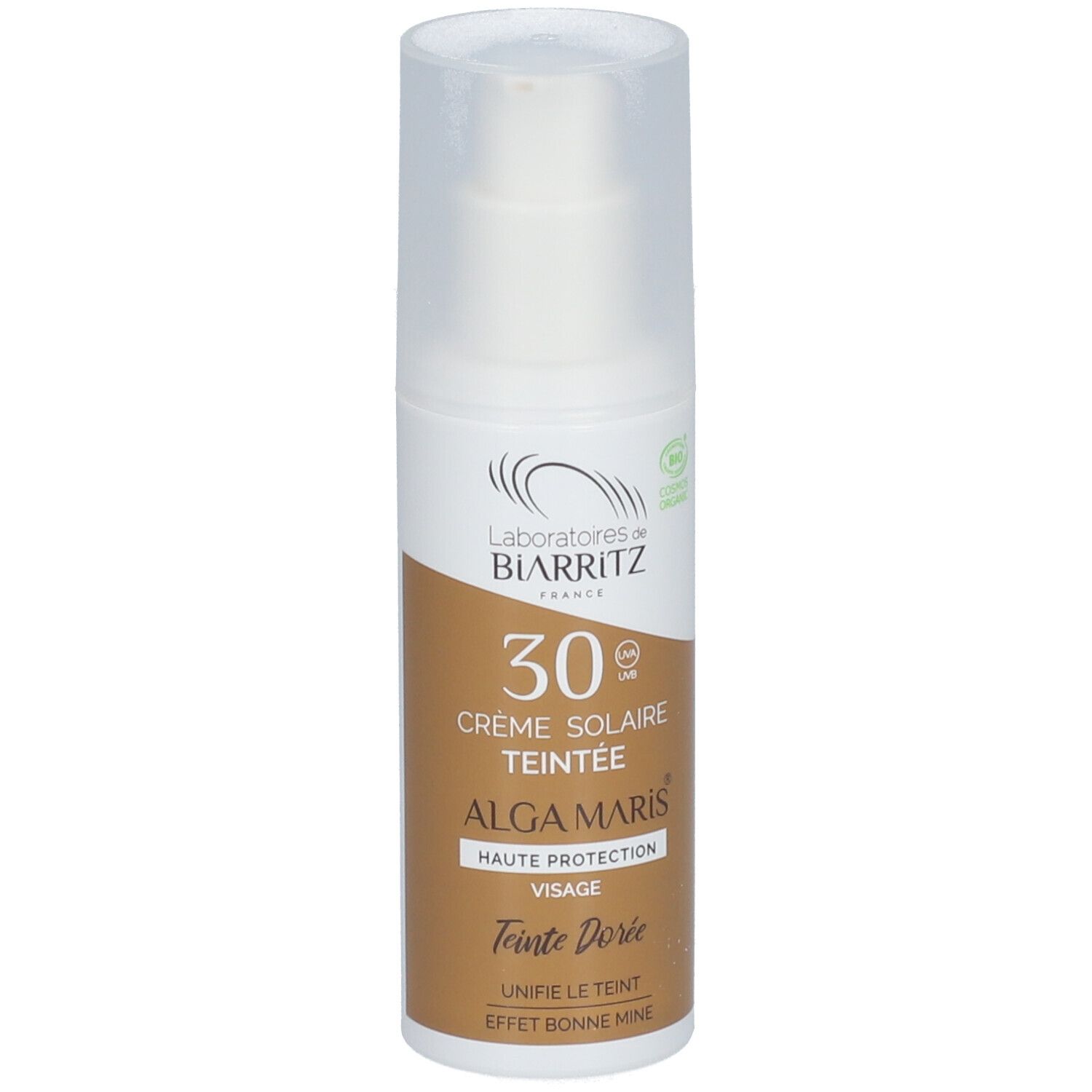 Laboratoires de BIARRITZ getönte Sonnencreme für das Gesicht LSF 30