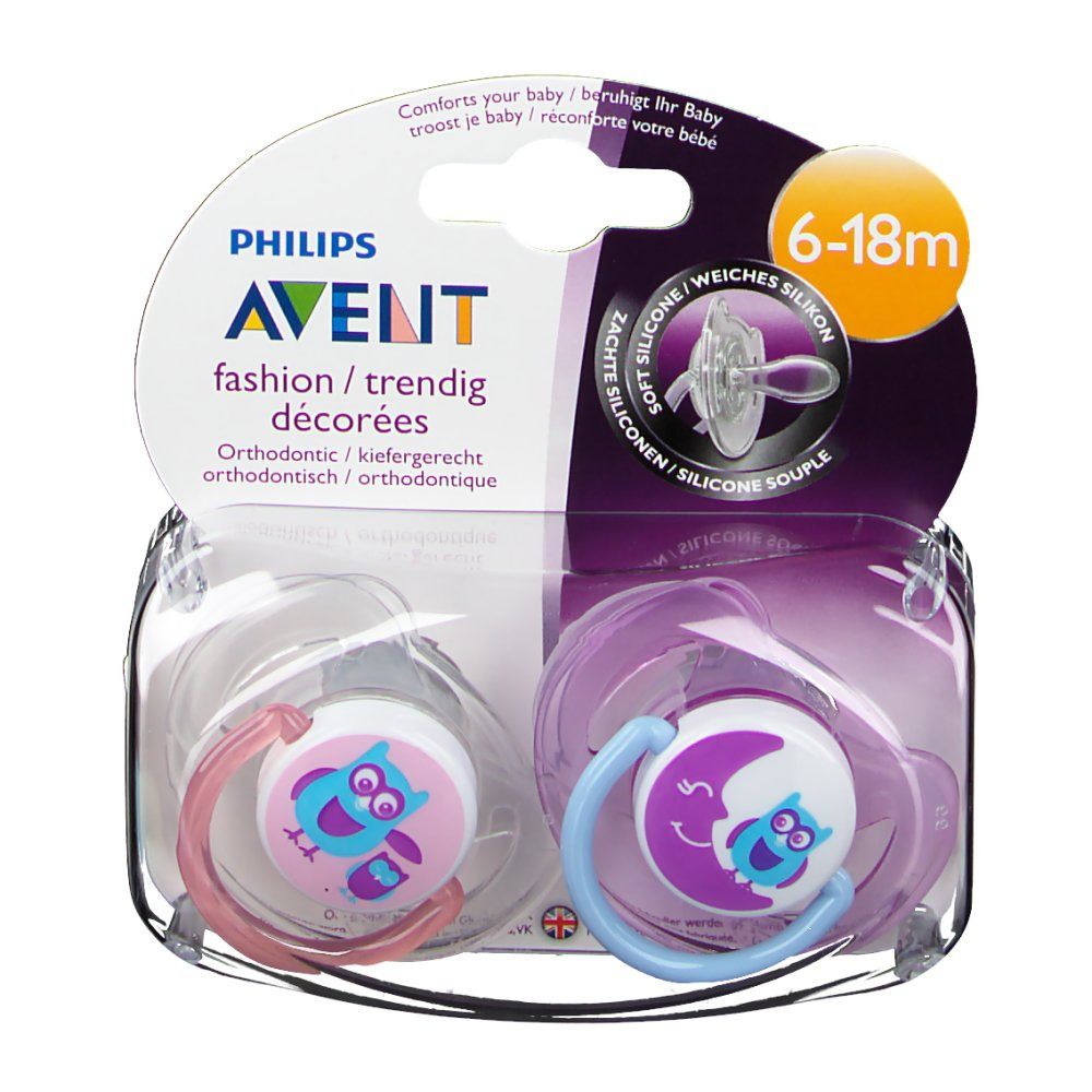 Avent Sucette Classic Safari 6 Mois+ SCF197/22