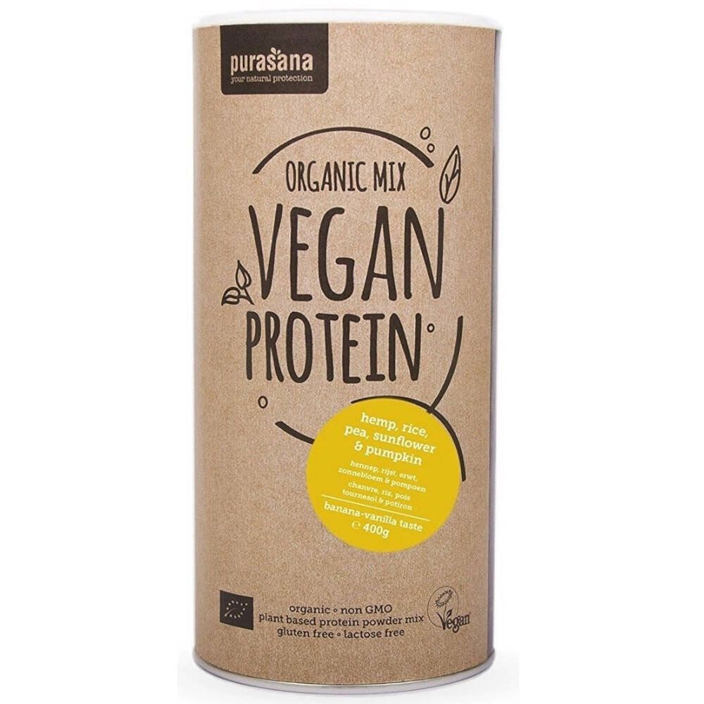 Purasana® Pflanzenprotein-Mix - Banane Vanille