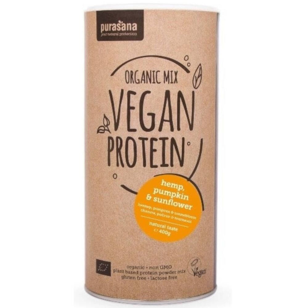 Purasana® Pflanzenprotein-Mix Sonnenblume, Hanf & Kürbis