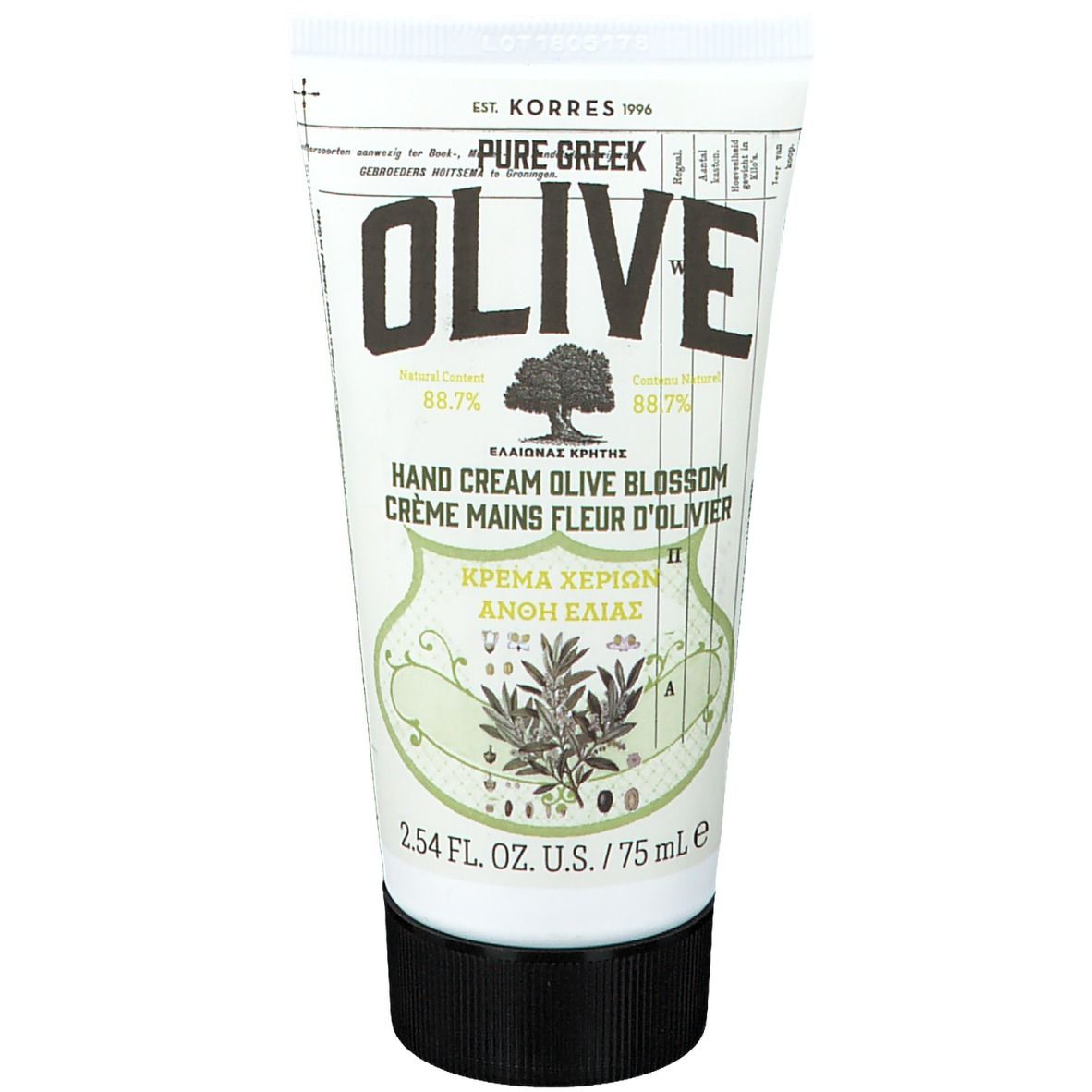 KORRESPure Greek Olive Olivenblütenhandcreme
