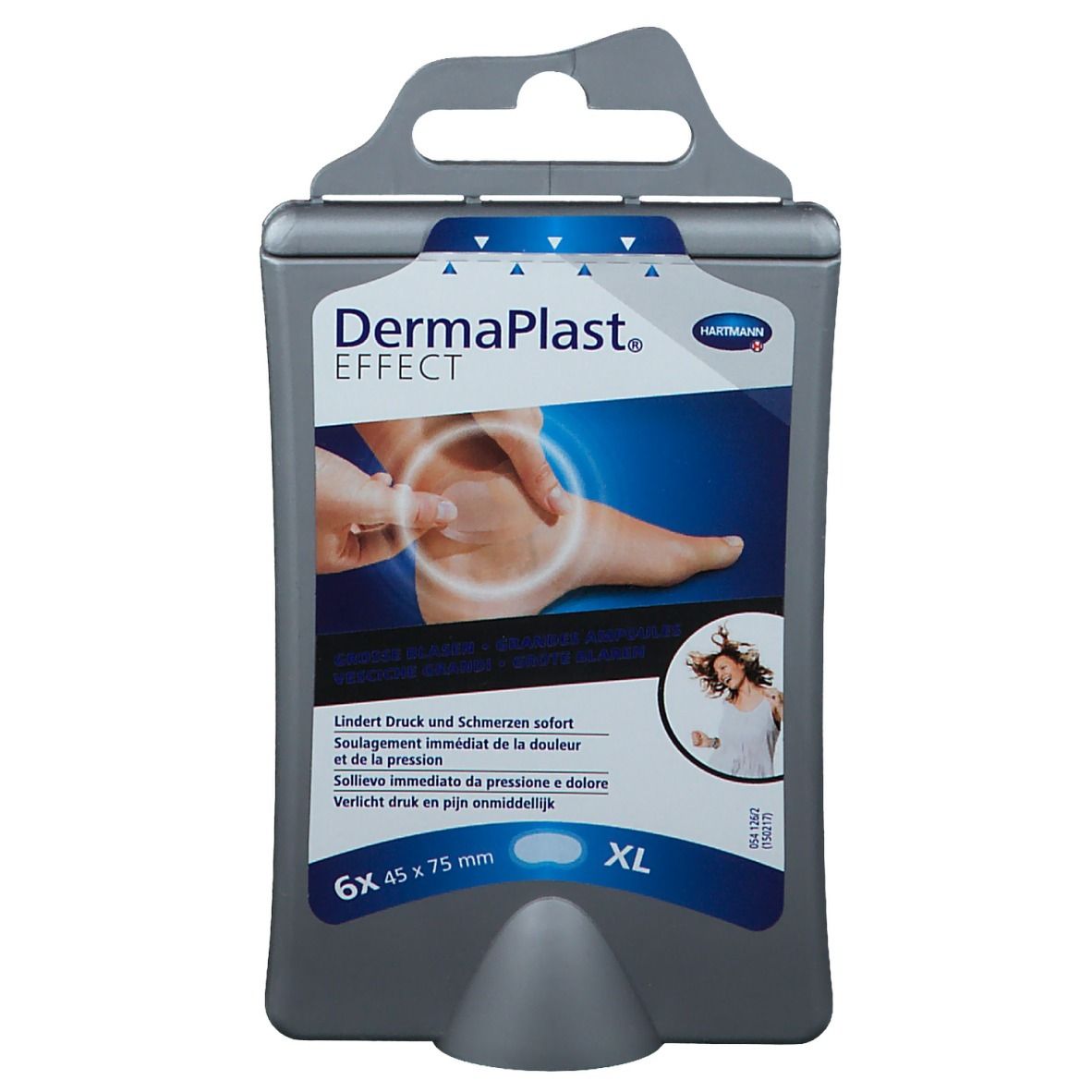 DermaPlast® EFFECT große Blasen XL Pflaster 45 x 75 mm