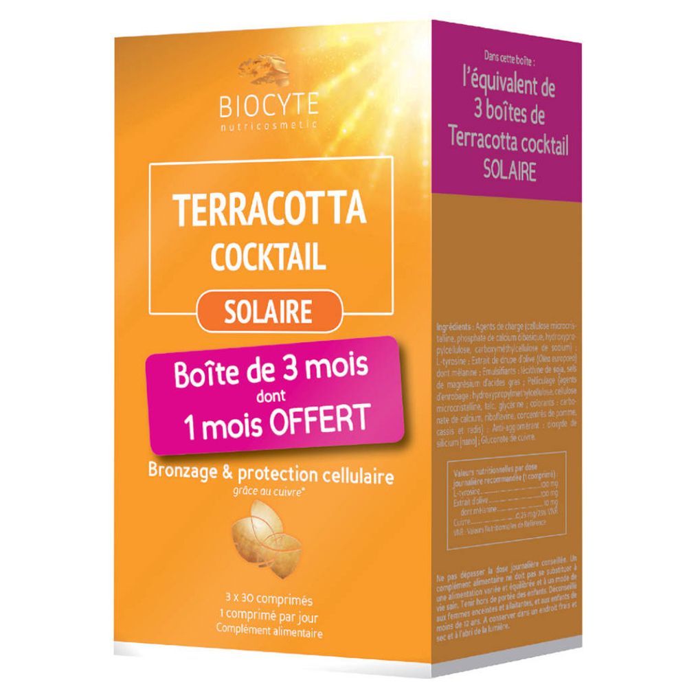 Image of Biocyte® Terracotta Cocktail Solaire®