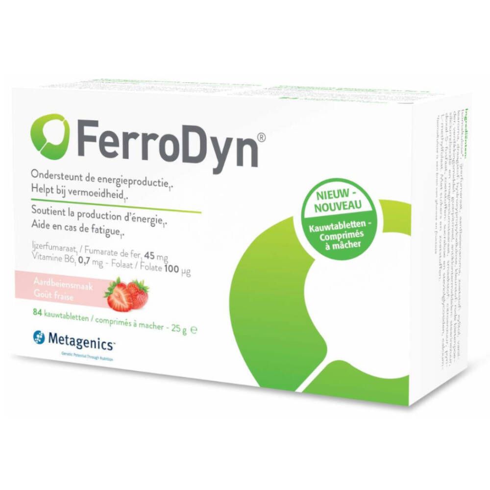 Metagenics® Ferrodyn mit Erdbeergeschmack