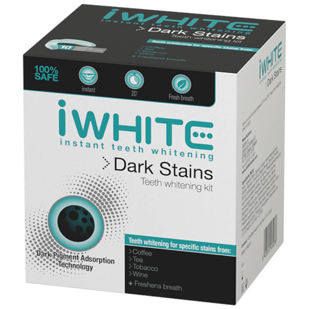 Image of iWhite Dark Stains Gutter Gel mit dunklen Flecken