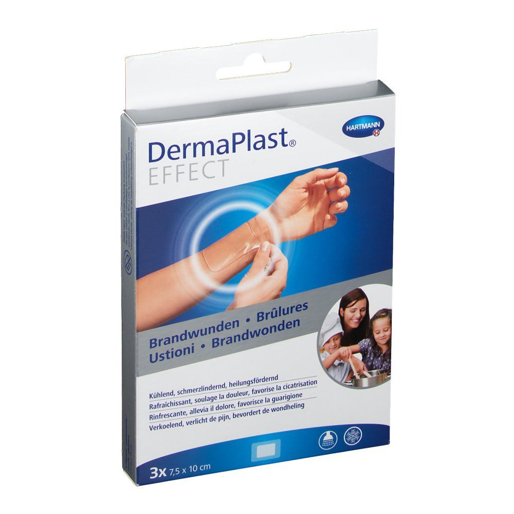 DermaPlast® EFFECT Brandwunden 7,5 x 10 cm