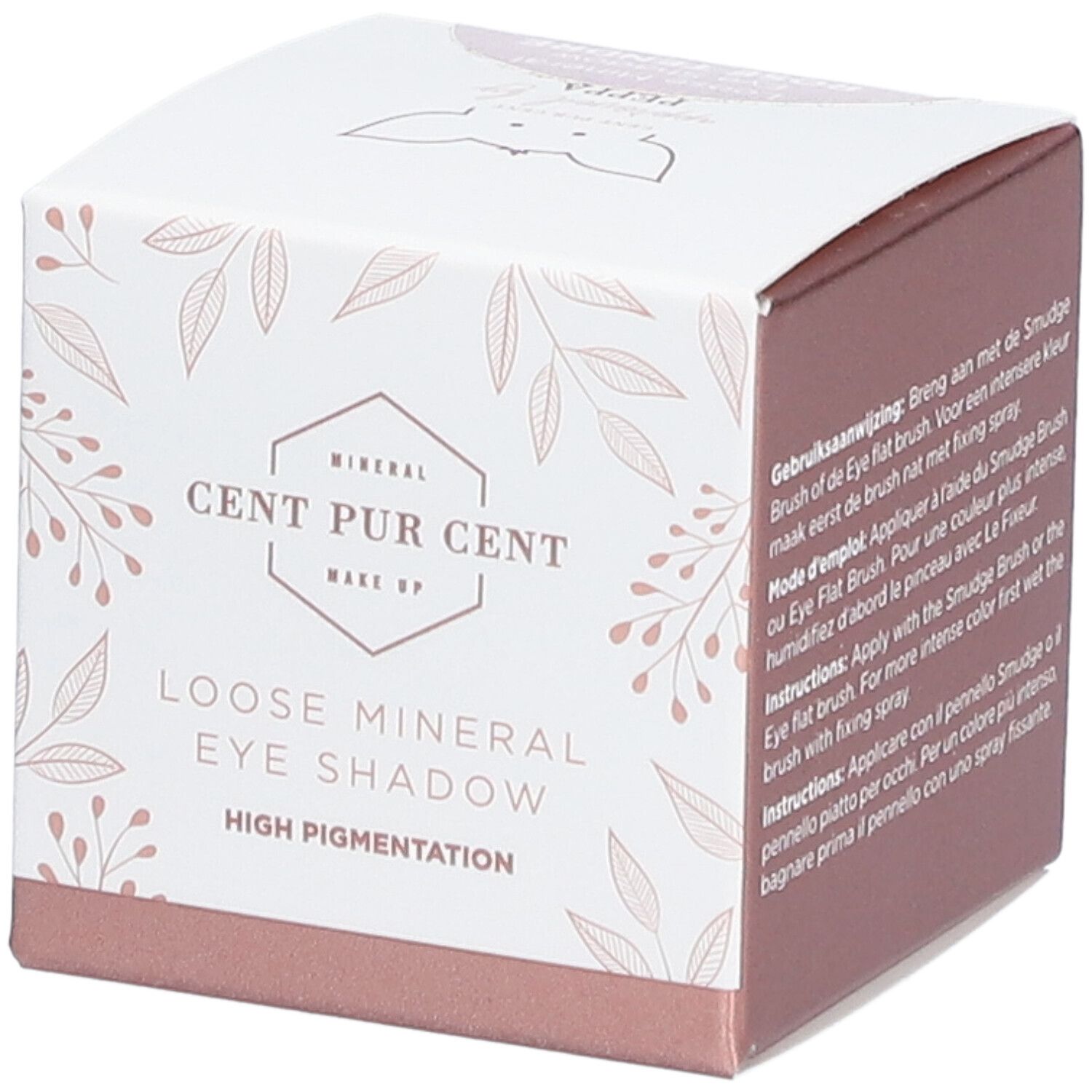 Image of Cent Pur Cent Loose Mineral Lidschatten Tendre Rose