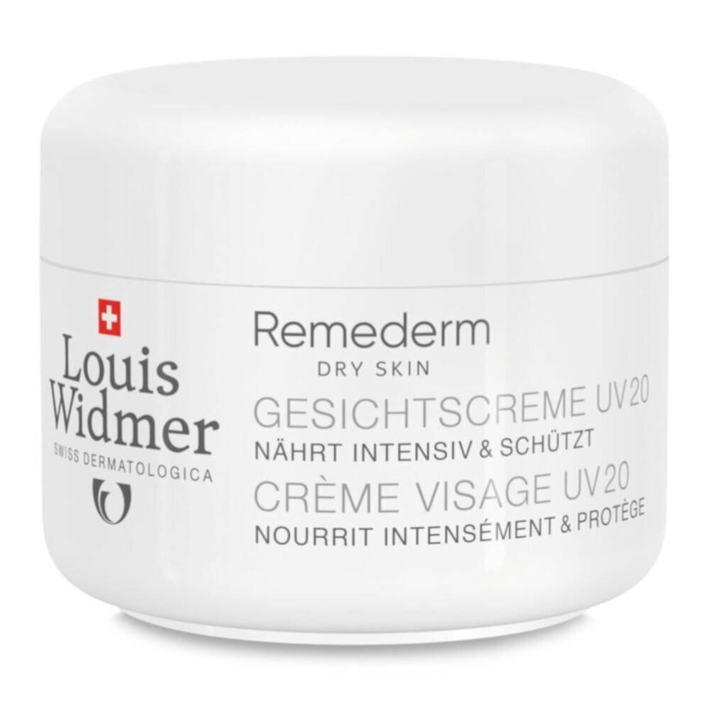 Louis Widmer Remederm Gesichtcreme UV20 mit Parfüm