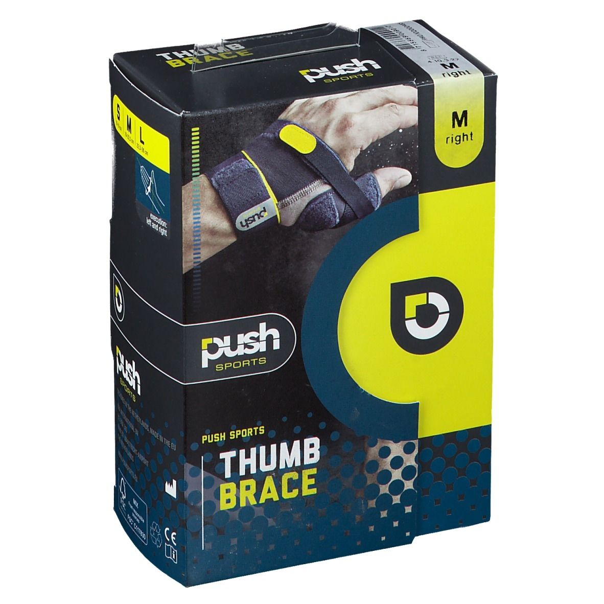 Push Sports Daumenbandage Rechts Gr. M