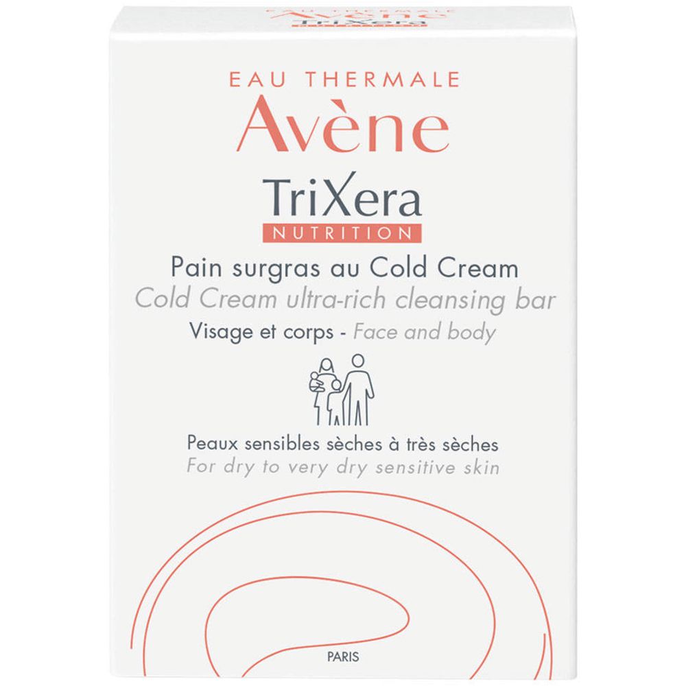 Image of Avène TriXera NUTRITION Rückfettendes Waschstück Cold Cream