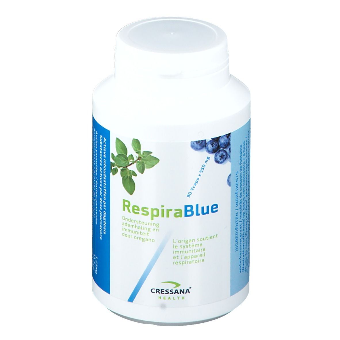 Image of CRESSANA® RespiraBlue Carvacrol 550 mg