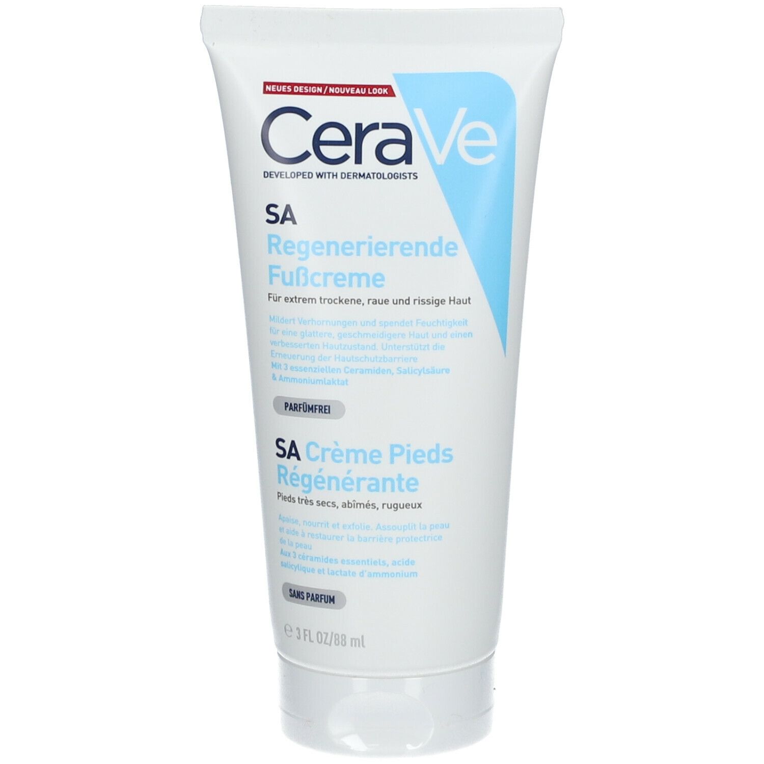 CeraVe feuchtigkeitsspendende Fußcreme