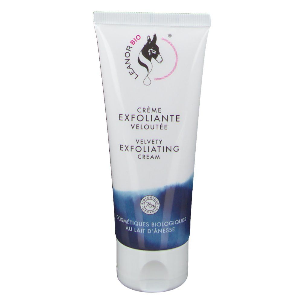 LeanorBio Samtige Peelingcreme mit Eselsmilch