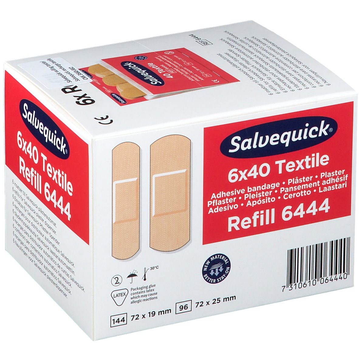 Image of Salvequick® Texitilpflaster Nachfüllpackung
