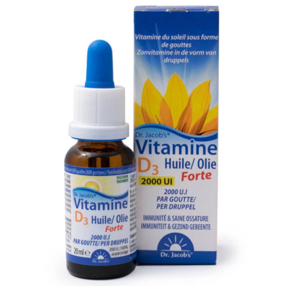 Image of Dr. Jacob´s Vitamin D3 Öl forte
