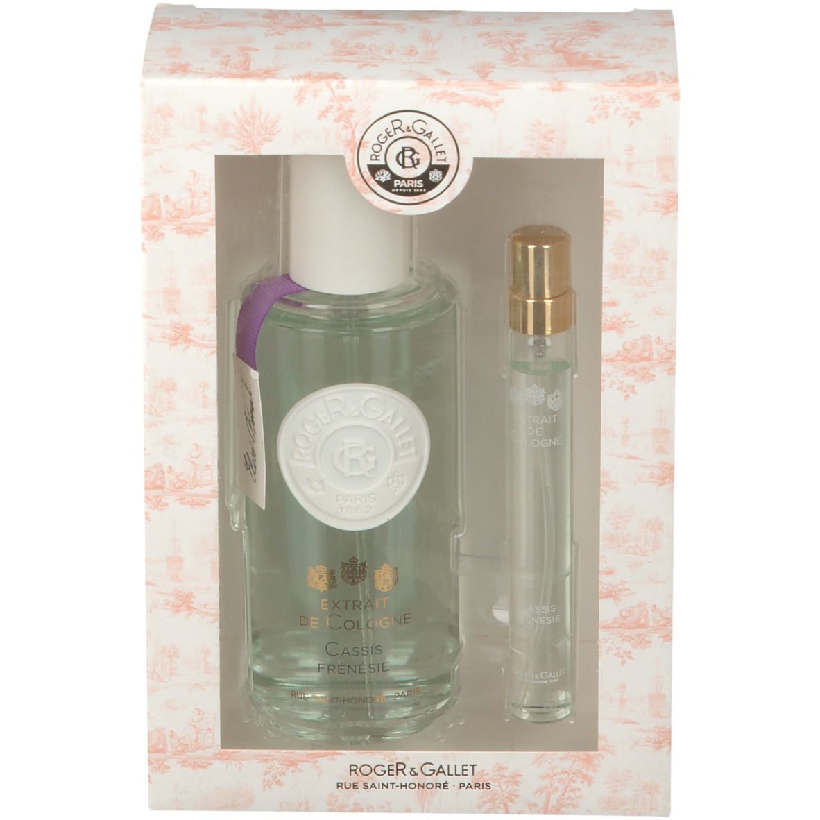 Roger & Gallet Coffret Extrait de cologne Cassis Frénésie + Mini