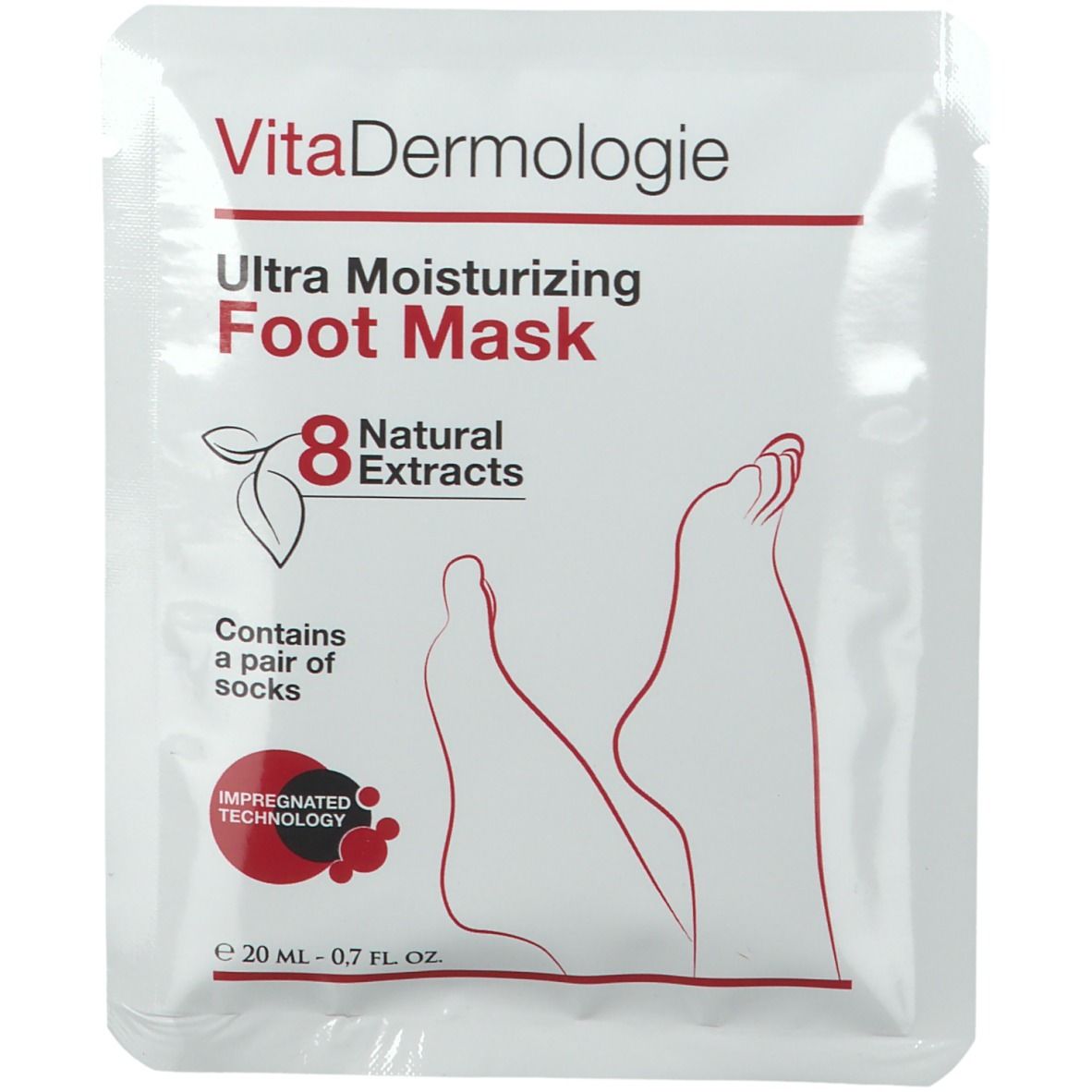 VitaDermologie Fußmaske