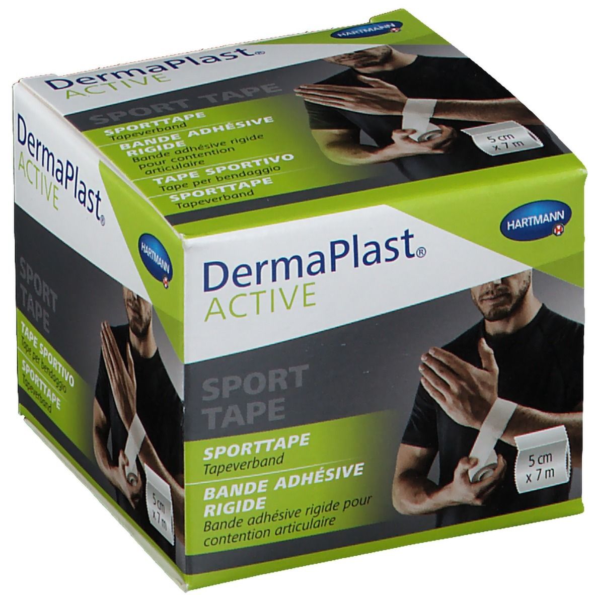 Image of Dermaplast® Active Sport Tape weiß 5 cm x 7 m