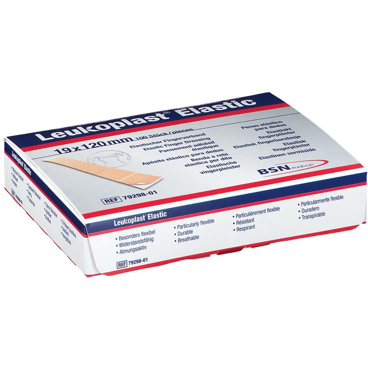 LEUKOPLAST elastische Fingerspitze 44 X 50 MM