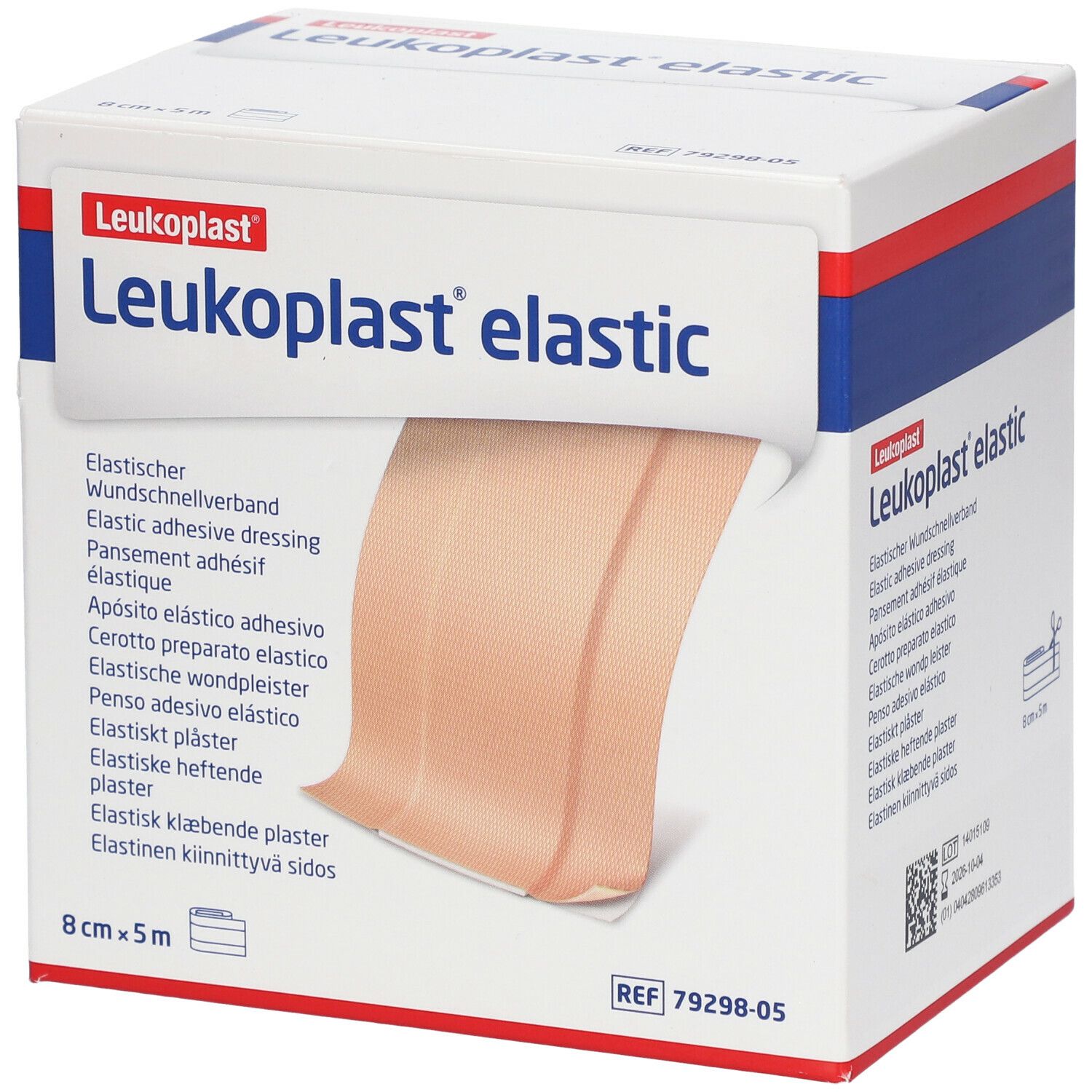 Leukoplast® Elastic Pflaster 8 cm x 5 m Rolle