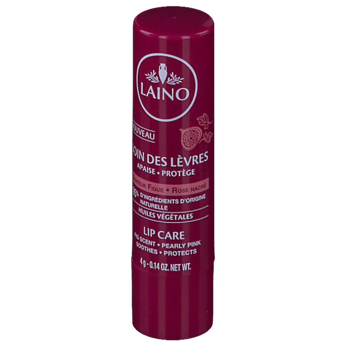 LAINO Soin des lèvres Figue Rose nacrée