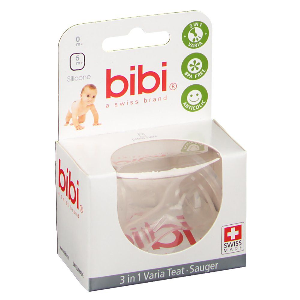 Bibi Sucette Happiness Natural 5Mois+