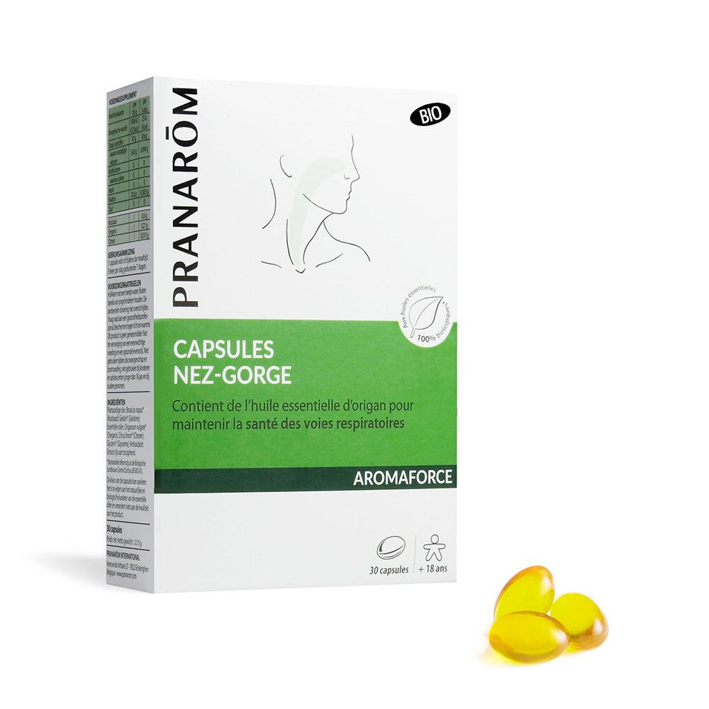 Pranarôm AROMAFORCE Hals-Nasen-Kapseln
