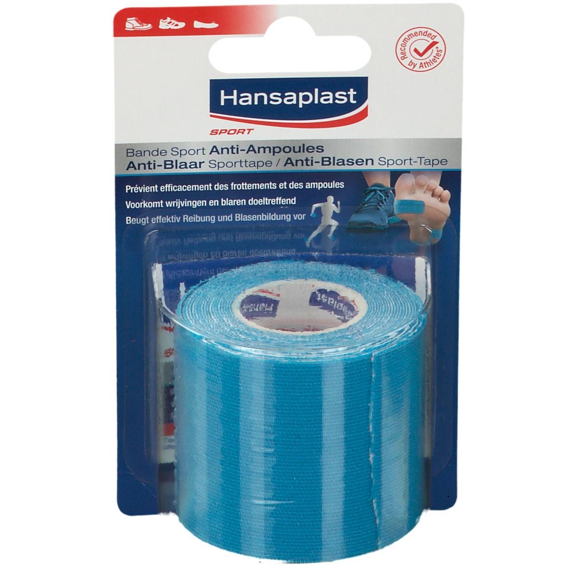 Hansaplast Sport Anti Blasen SportTape blau shopapotheke.ch